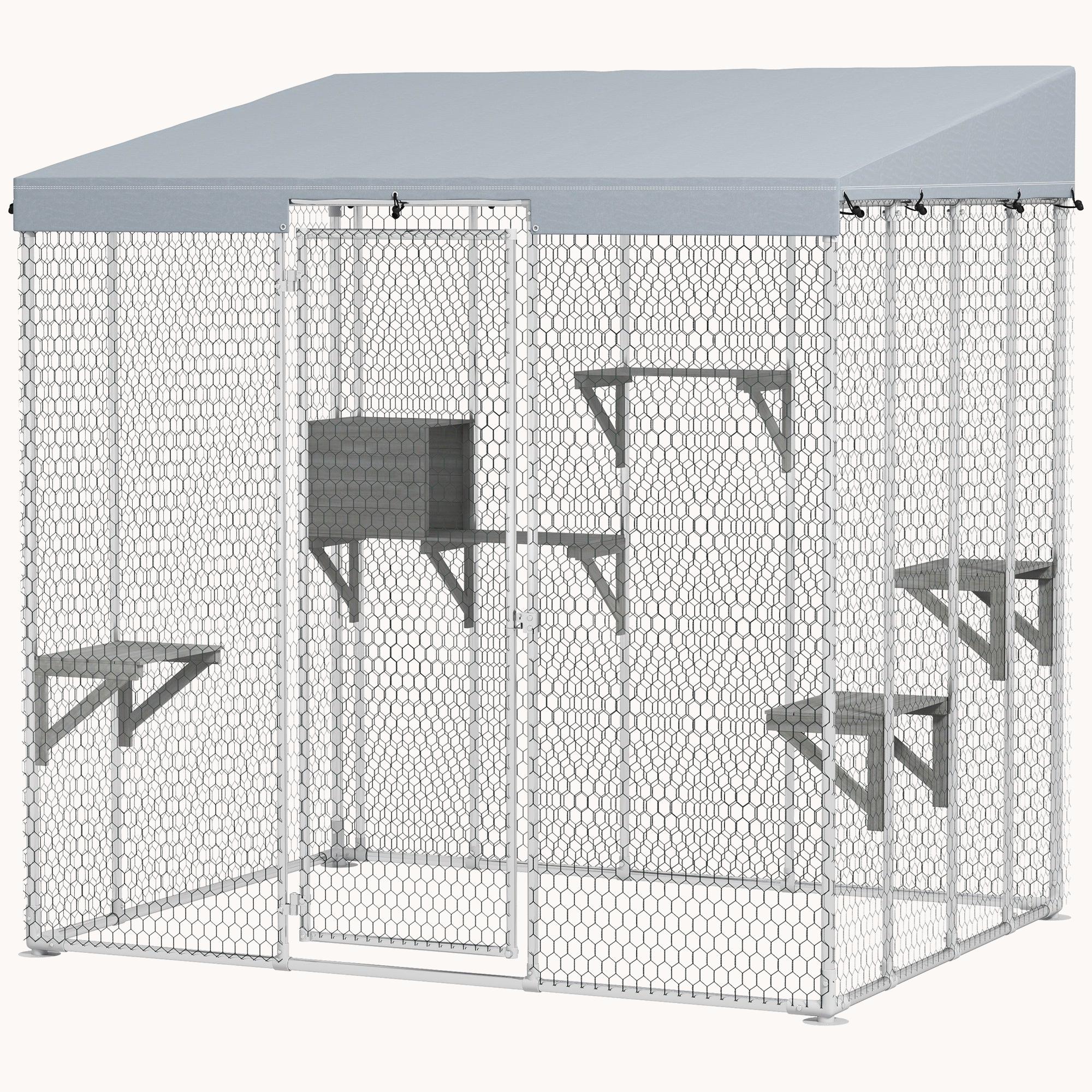 79" OpenAir Walk-In Catio for 1–3 Cats
