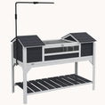 Load image into Gallery viewer, Adjustable Lamp Tortoise Habitat with Storage Shelf & Openable Lid, Gray

