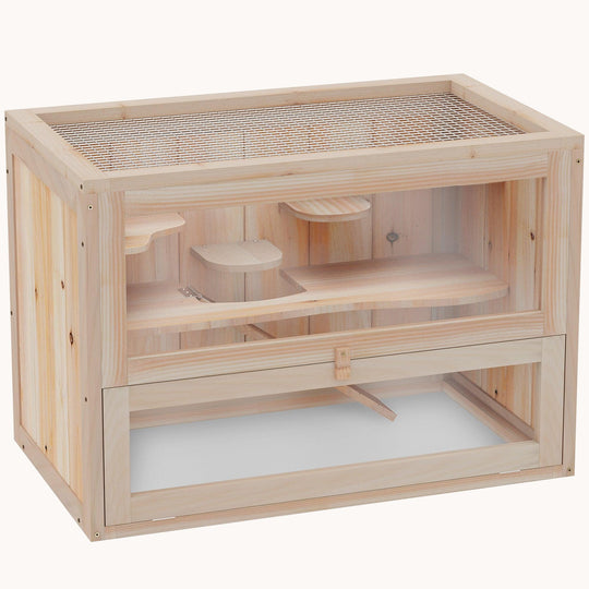 Classic Natural Hamster with Front Door 23.5" x 13.75" x 16.5"