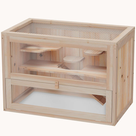 Classic Natural Hamster with Front Door 23.5" x 13.75" x 16.5"