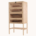 Load image into Gallery viewer, Adventure Natural Hamster Habitat 5-Tier with Storage Shelf 23.5" x 15.75" x 47.25"
