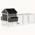 Load image into Gallery viewer, 137" XL Chicken Coop with Dual Nesting Boxes & Secure Access

