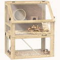 Load image into Gallery viewer, Panorama Natural Hamster Habitat 3-Tier with Detachable Base 24" x 16" x 29.5"
