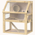 Load image into Gallery viewer, Panorama Natural Hamster Habitat 3-Tier with Detachable Base 24" x 16" x 29.5"
