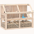 Load image into Gallery viewer, 3-Layer Adventure Hamster Habitat with Clear Viewing Panels 37" x 21" x 30"
