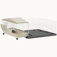 Load image into Gallery viewer, Guinea Pig Cage with Waterproof Pad, Hay Feeder, Wheels, Food Dish & Water Bottle

