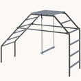 Load image into Gallery viewer, Convertible Outdoor Chicken Activity Swing & Roosting Perch Set
