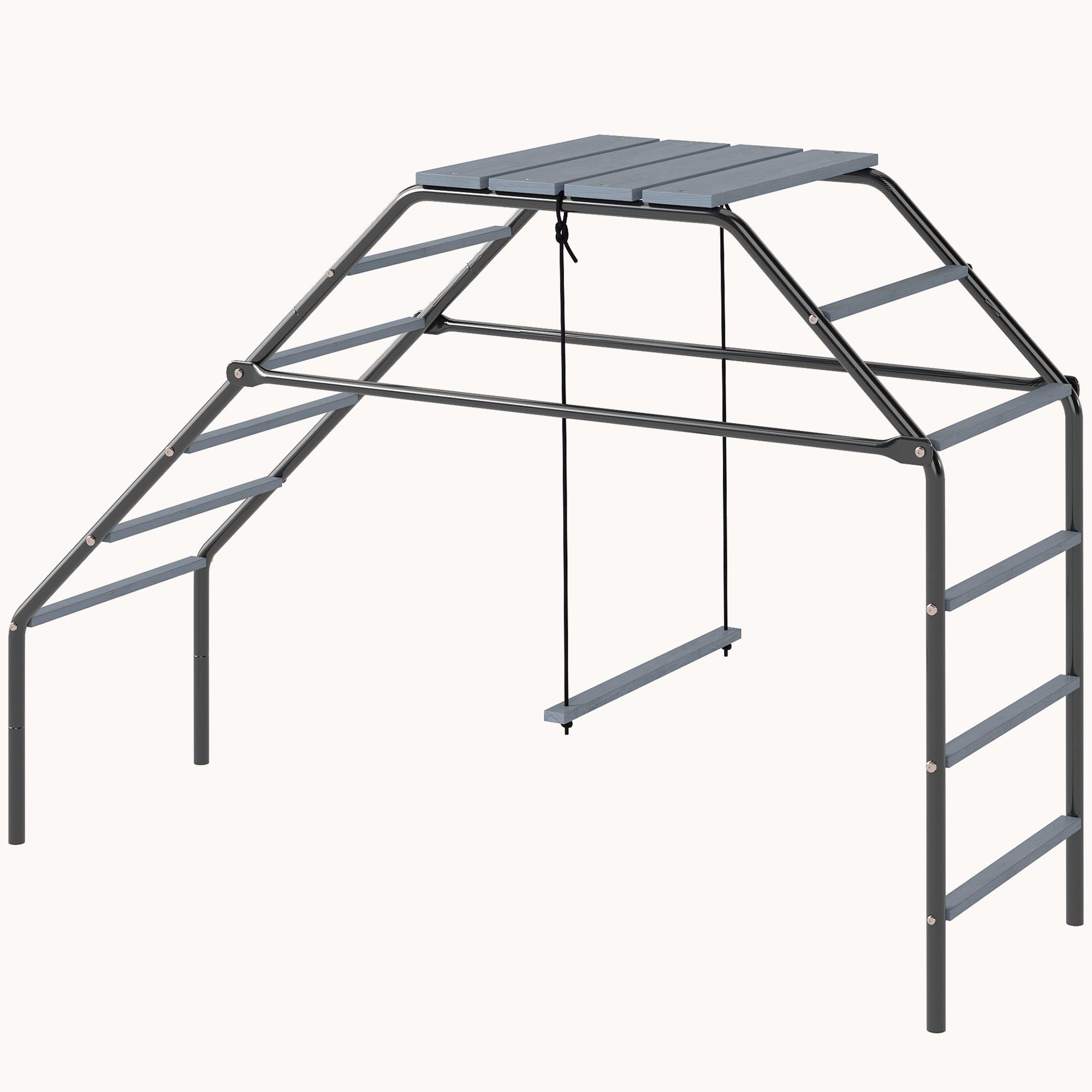 Convertible Outdoor Chicken Activity Swing & Roosting Perch Set