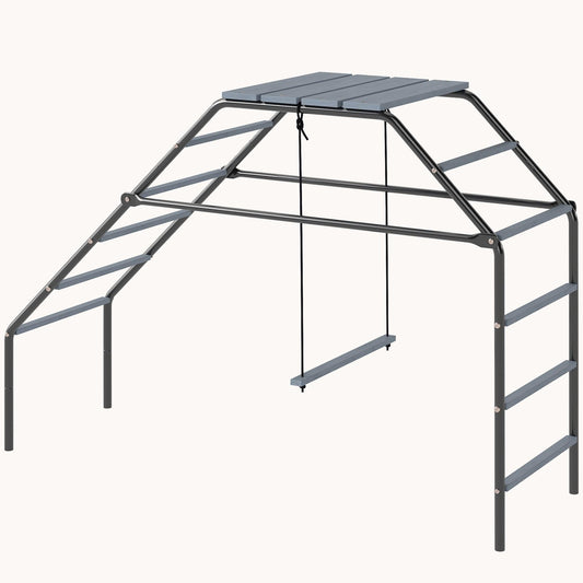 Convertible Outdoor Chicken Activity Swing & Roosting Perch Set