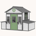 Load image into Gallery viewer, 72" x 50" x 54" Wooden Chicken Coop for 2-4 Hens with 2 Nesting Boxes White
