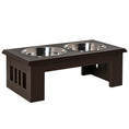 Load image into Gallery viewer, Raised Dog Bowl Feeding Bowls with Stand for Medium Dogs Elevated Pet Bowls Water Food Feeder 58L x 31W x 25H cm - Brown
