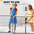 Load image into Gallery viewer, Dog Pen, 2 Panel Puppy Pen, Portable, Detachable, For Large Dogs, 100cm Tall, Black
