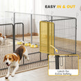 Load image into Gallery viewer, Dog Pen 16 Panels Puppy Pen Heavy Duty Pet Playpen for Indoor Outdoor for Dogs, Rabbits, Ducks 80cm High
