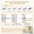 Load image into Gallery viewer, 3Pcs Cat Wall Shelf with Scratching Post, Cat Wall Shelves for Relaxing, Climbing, Cat Wall With Soft Ladder and Play Balls, Beige
