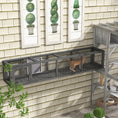 Load image into Gallery viewer, 79" Long Cat Tunnel, Cat shelter L- Shape with Extendable Design, Cat Enclosure for Indoor/Outdoor Use with Weather Protection, Removable Door, Lead Grey
