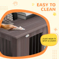 Load image into Gallery viewer, Dog Crate Furniture End Table, Pet Kennel for Medium Large Dogs with Magnetic Door Indoor Animal Cage, Purple, 95 x 55 x 75 cm
