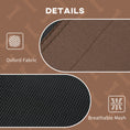 Load image into Gallery viewer, Raised Dog Bed Waterproof Elevated Pet Cot with Breathable Mesh UV Protection Canopy Brown, for XL Dogs, 122 x 92 x 108cm
