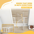 Load image into Gallery viewer, Baby Gate, 30"-32", 33"-35", 35"-37", 38"-40"W Pet Gate with 2 Extension Kits, Auto-Close, Two-Way Open, Pressure Mounted for Stair, Doorways and Hallways, 30"H, White
