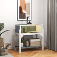 Load image into Gallery viewer, Wooden Tortoise House with Storage Shelf, Tortoise Enclosure Habitat with Clear Windows, Lamp Holder, Openable Top, Built-in Tray, for Indoor Use, Grey
