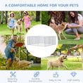 Load image into Gallery viewer, 228 Sq. Ft. Dog Playpen Outdoor, Walk-in Dog Run Kennel Puppy Exercise Pen with Galvanized Steel Frame, for Small and Medium Dogs, 15.1' x 15.1' x 6'
