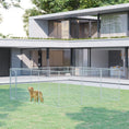 Load image into Gallery viewer, 228 Sq. Ft. Dog Playpen Outdoor, Walk-in Dog Run Kennel Puppy Exercise Pen with Galvanized Steel Frame, for Small and Medium Dogs, 15.1' x 15.1' x 6'
