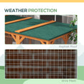 Load image into Gallery viewer, PawHut Catio Outdoor Cat Enclosure, Large Wood Kitten Cat House Enclosure with 3-Level Design, Weatherproof Roof, Big Hiding Areas, Multiple Platforms, Resting Box, 45"H, Orange
