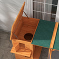 Load image into Gallery viewer, PawHut Catio Outdoor Cat Enclosure, Large Wood Kitten Cat House Enclosure with 3-Level Design, Weatherproof Roof, Big Hiding Areas, Multiple Platforms, Resting Box, 45"H, Orange
