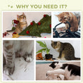 Load image into Gallery viewer, Small Cat Tree for Indoor Cats, Scratching Posts with 2 Beds, Toy Ball, 43 x 39 x 52cm

