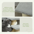 Load image into Gallery viewer, Pet Stairs 3-step Pet Ladder Cat dog Stairs Climb Ladder Cat Tree, Grey
