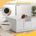 Load image into Gallery viewer, Whelping Box for Dogs, Puppy Playpen with Retractable Light Stand, Waterproof Pad, Rail, Adjustable Height Door for Small, Medium & Large Breed Dogs, 41" x 39"
