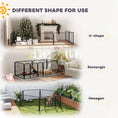 Load image into Gallery viewer, Whelping Box for Dogs and Puppies, 23.5"H, 7 Panels Puppy Playpen with Windproof Oxford Fabric Cloth, Washable Pee Pad, Pet Playpen with Door, for Medium & Large Dogs
