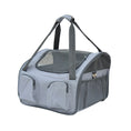 Load image into Gallery viewer, Pet Carrier Folding Bag Car Seat Cat Dog Puppy Kennel Portable Travel Cage Tote Case Mesh Holder House Grey
