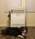 Load image into Gallery viewer, Pet Feeding Station with Storage & Raised Bowls White
