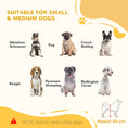 Load image into Gallery viewer, Freestanding Dog Gate, Foldable Pet Fence, Indoor Wood Barrier, Stair Gate with Support Feet, for Doorway, Hallway, Small and Medium Dogs, 69H x 104-183 cm, Natural Wood Finish

