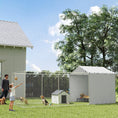 Load image into Gallery viewer, Outdoor Dog Kennel with Waterproof & UV-Resistant Cover, Dog Run with Secure Lock for Small Medium Large Dogs, 19.7' x 7.5' x 7.5'
