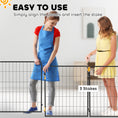 Load image into Gallery viewer, Dog Pen, 2 Panel Puppy Pen, Portable, Detachable, For Medium Dogs, 60cm Tall, Black
