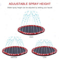 Load image into Gallery viewer, Dog Splash Pad, Pet Sprinkler Mat, Non-Slip Dog Paddling Pool, Foldable Outdoor Sprinkler and Splash Mat Water Play for Garden, Patio, Summer Fun, 150 cm
