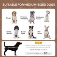 Load image into Gallery viewer, Raised Dog Bed Waterproof Elevated Pet Cot with Breathable Mesh UV Protection Canopy Brown, for Medium Dogs, 76 x 61 x 73cm
