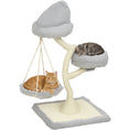 Load image into Gallery viewer, Modern Cat Tree Tower 115 cm Branch Design with Washable Beds, Cat Tower with Sisal Scratching Post, Holds 1 Cat up to 6kg
