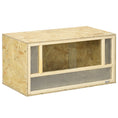 Load image into Gallery viewer, Reptile Terrarium Vivarium Habitat w/ Transparent Sliding Doors, Breathable Mesh, for Lizards, Horned Frogs, Snakes and Chameleons, 80 x 40 x 40 cm

