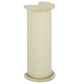Load image into Gallery viewer, 85cm Tall Cat Scratching Post w/ Sisal Rope, Covered in Soft Plush, Anti-Tip for Indoor Corners, Cabinet Corners, Sofa Corners - Beige
