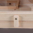 Load image into Gallery viewer, Wooden Hamster Cage, Mice Rodent Small Animals Kit Hutch, 3 Tiers Exercise Play House, with Wheels, Bottom Tray, 99 x 50 x 69 cm, Natural Wood
