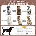Load image into Gallery viewer, Elevated Dog Bed with Canopy, Cooling Dog Cot Bed for Camping, Portable Raised Pet Cot with Washable Breathable Mesh, for Indoor Outdoor, Large Dogs, 42" x 30" x 37", Coffee
