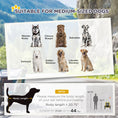 Load image into Gallery viewer, Aosom Dog Bike Trailer, Pet Bike Wagon with Steel Frame, Hitch Coupler, Quick Release Wheels, Reflectors, Flag, Pet Travel Carrier for Medium Dogs, Yellow
