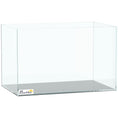 Load image into Gallery viewer, 24L Fish Tank, Glass Aquarium, Small Fish Tank with Protective Base Mat, for Shrimps, Turtles, Transparent, 40 x 25 x 25 cm

