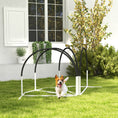 Load image into Gallery viewer, 4 Pieces Dog Agility Training Equipment with Weave Poles, Training Starter Kit, Dog Obstacle Course, Pet Outdoor Games with Carry Bag, Black
