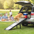 Load image into Gallery viewer, Dog Ramp for Car, SUV, Truck, Foldable Dog Car Ramp with Support Leg, Non-Slip TPR Surface, 69" x 15.7" Pet Stairs for Small to Large Breeds Up to 220LBS, Outdoor Indoor
