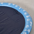 Load image into Gallery viewer, Dog Splash Pad, Pet Sprinkler Mat, Non-Slip Dog Paddling Pool, Foldable Outdoor Sprinkler and Splash Mat Water Play for Garden, Patio, Summer Fun, 170 cm
