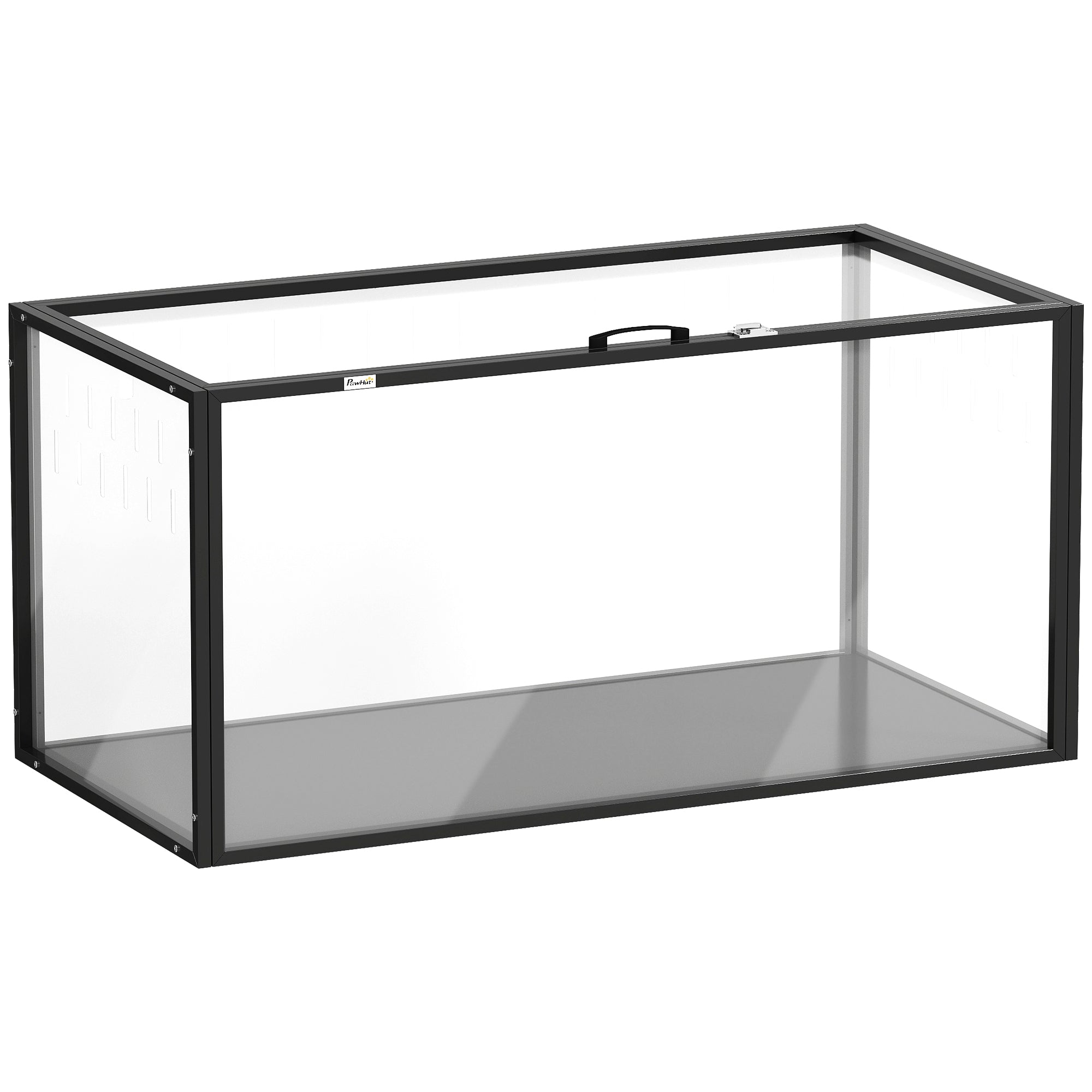 Large Acrylic Hamster Cage, Chewproof Guinea Pig Cage for Small Animal Pets, Transparent Mice and Gerbil Habitat with Openable Top, for Hedgehog, Dwarf Hamster, Rat, Mouse, 41.3" x 20" x 20"