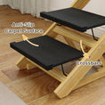 Load image into Gallery viewer, Dog Steps Dog Ramp, 3-Step Adjustable Height Pet Stairs for Medium Sized Dogs, Foldable Dog Stairs for Bed Sofa, with Non-slip Surface
